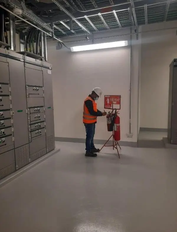 Site inspection on a Hindcco project
